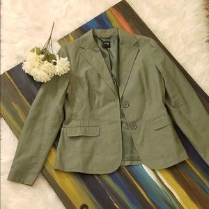 GAP ARMY GREEN WOMENS BLAZER
